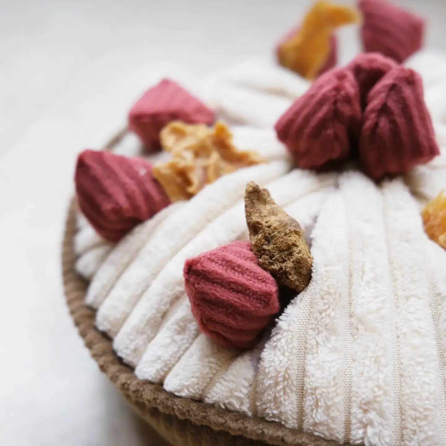 Jouet interactif pour chien en forme de Tarte aux Baies - Lambwolf Biscuit Rex
