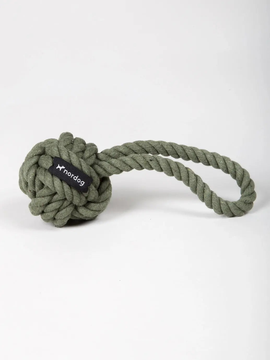 Jouet en Corde Original Olive pour chien - Nordog Biscuit Rex