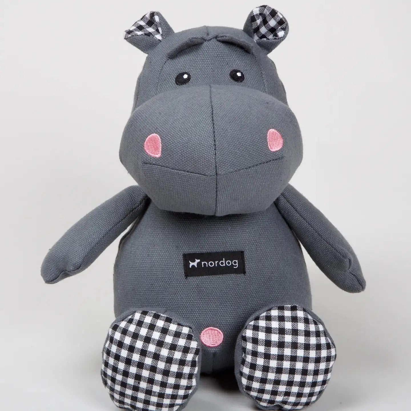 Jouet d’occupation Henny L'Hippo Gris - Nordog Biscuit Rex