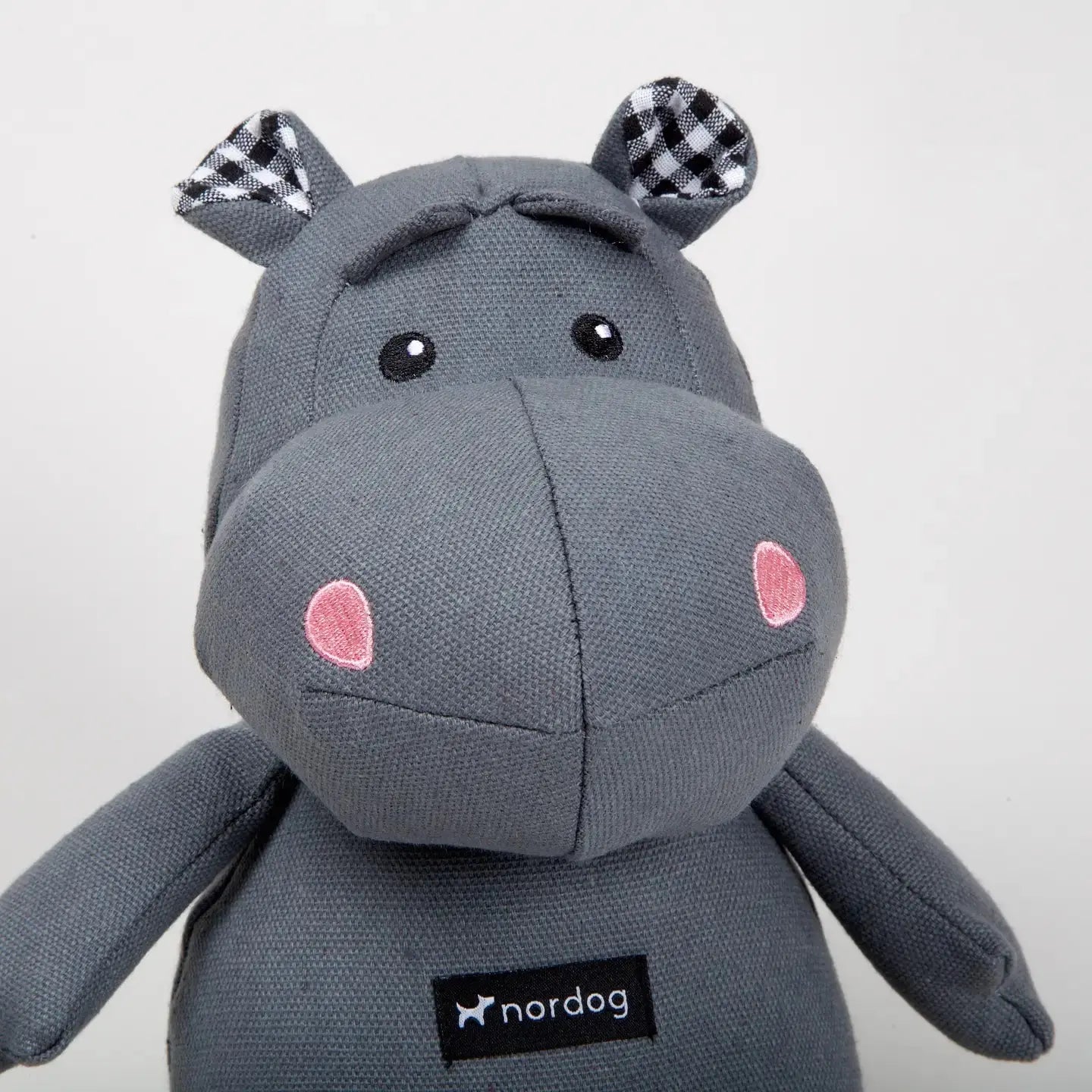 Jouet d’occupation Henny L'Hippo Gris - Nordog Biscuit Rex