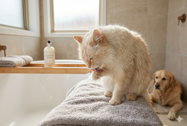 Peut-on Laver un Chat avec du Shampoing pour Chien ?
