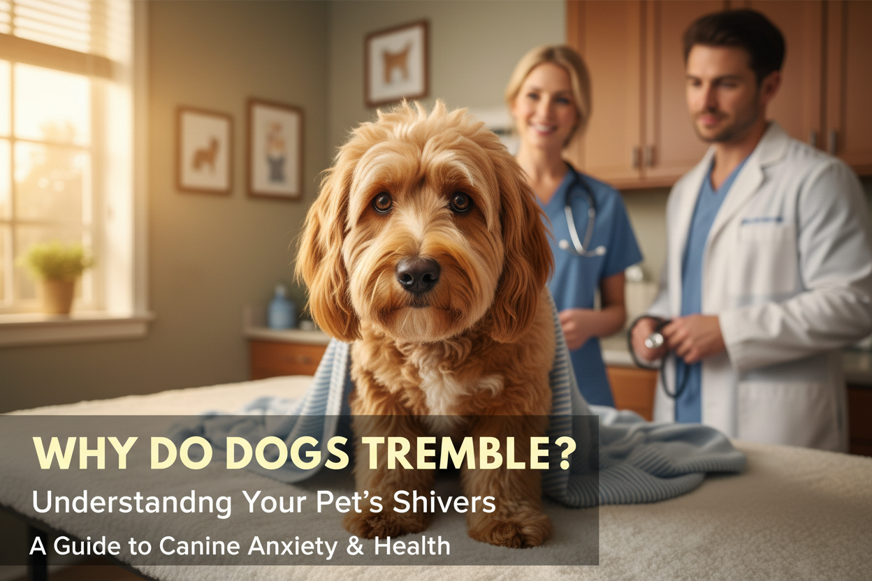 Pourquoi mon chien tremble?