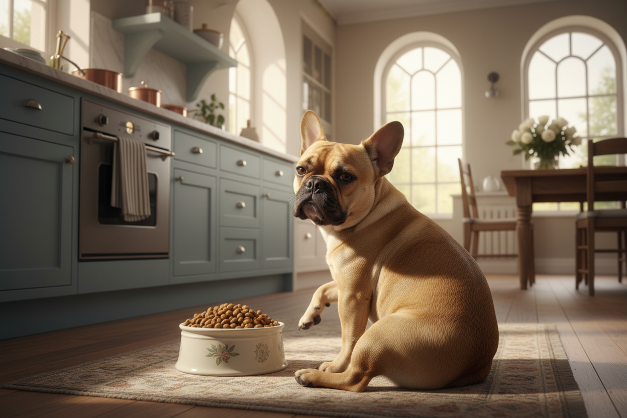 Votre Chien Boude ses Croquettes?