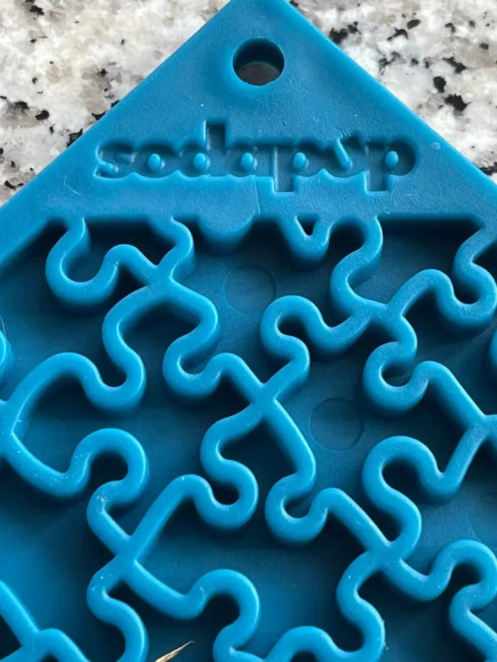 Tapis d'enrichissement pour léchage Emat pour scie sauteuse Biscuit Rex