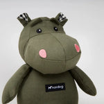 Jouet d’occupation Henny l'hippopotame Olive - Nordog Biscuit Rex