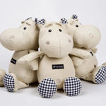 Jouet d’occupation Henny l'hippopotame Beige - Nordog Biscuit Rex