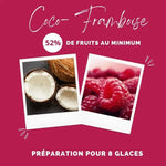 Glace pour chien Coco et Framboise - Crocandiz Biscuit Rex