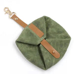 Bol de voyage en toile cirée - Vert -  The Dapper Dog Club Biscuit Rex