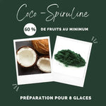Glace pour chien Coco et Spiruline - Crocandiz Biscuit Rex