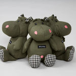 Jouet d’occupation Henny l'hippopotame Olive - Nordog Biscuit Rex