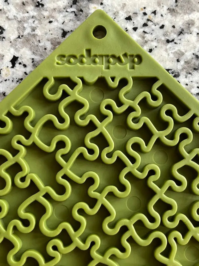 Tapis d'enrichissement pour léchage Emat pour scie sauteuse Biscuit Rex