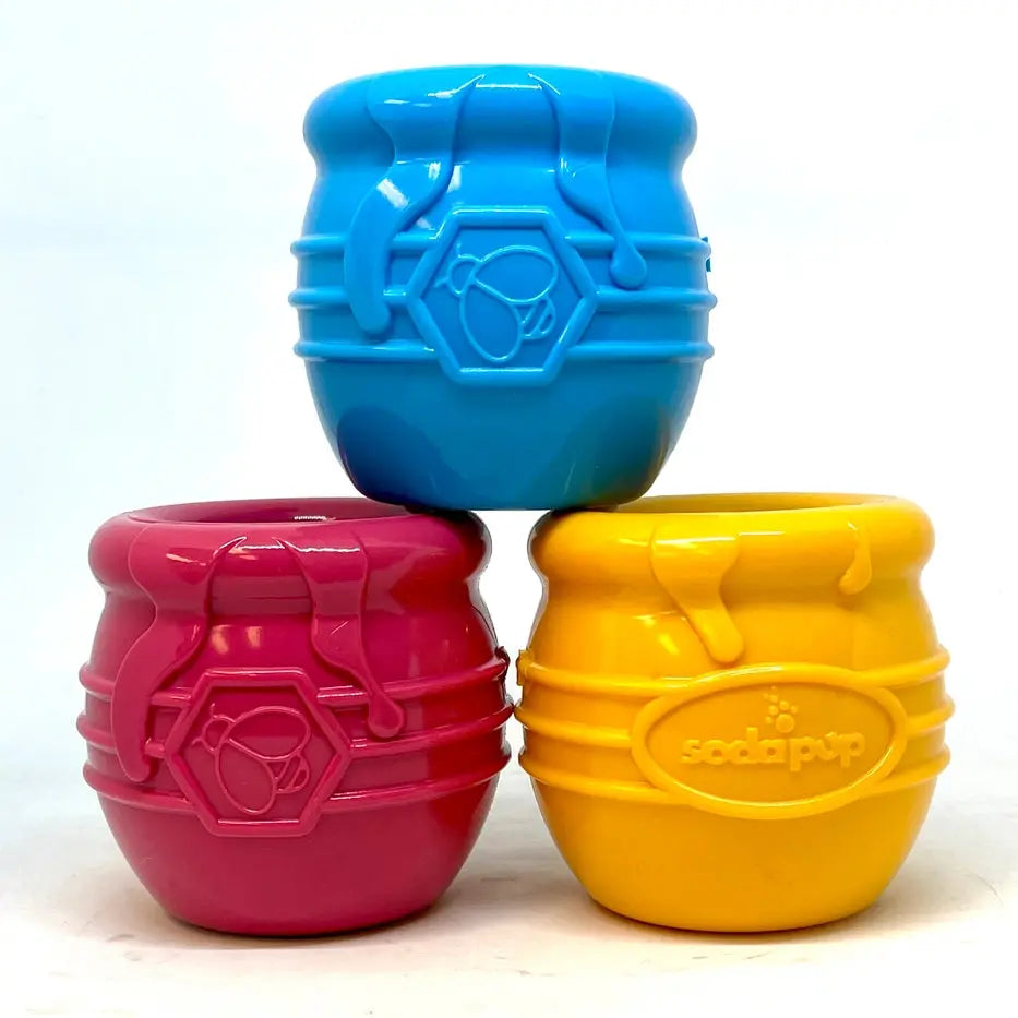 Grand distributeur de friandises en pot de miel PUP-X Biscuit Rex
