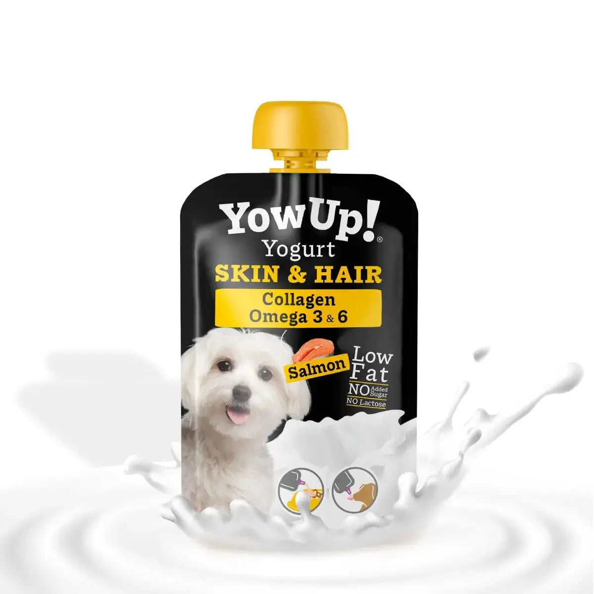 Yaourt à Boire saveurs saumon pour Chien - Yow Up! Biscuit Rex