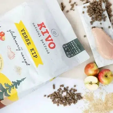 Croquettes au Poulet Frais, Pressées à Froid, Sans Gluten - Kivo Biscuit Rex