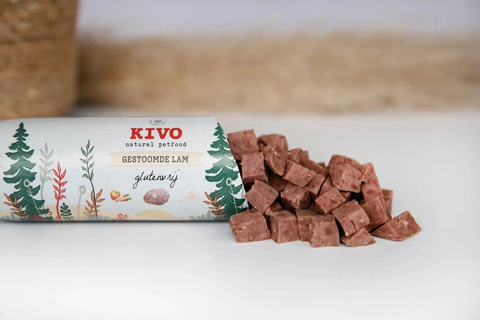 Patée au Boeuf sans gluten pour chien - Kivo Biscuit Rex
