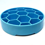 Honeycomb Design eBowl Enrichment Slow Feeder Bowl pour chiens Biscuit Rex