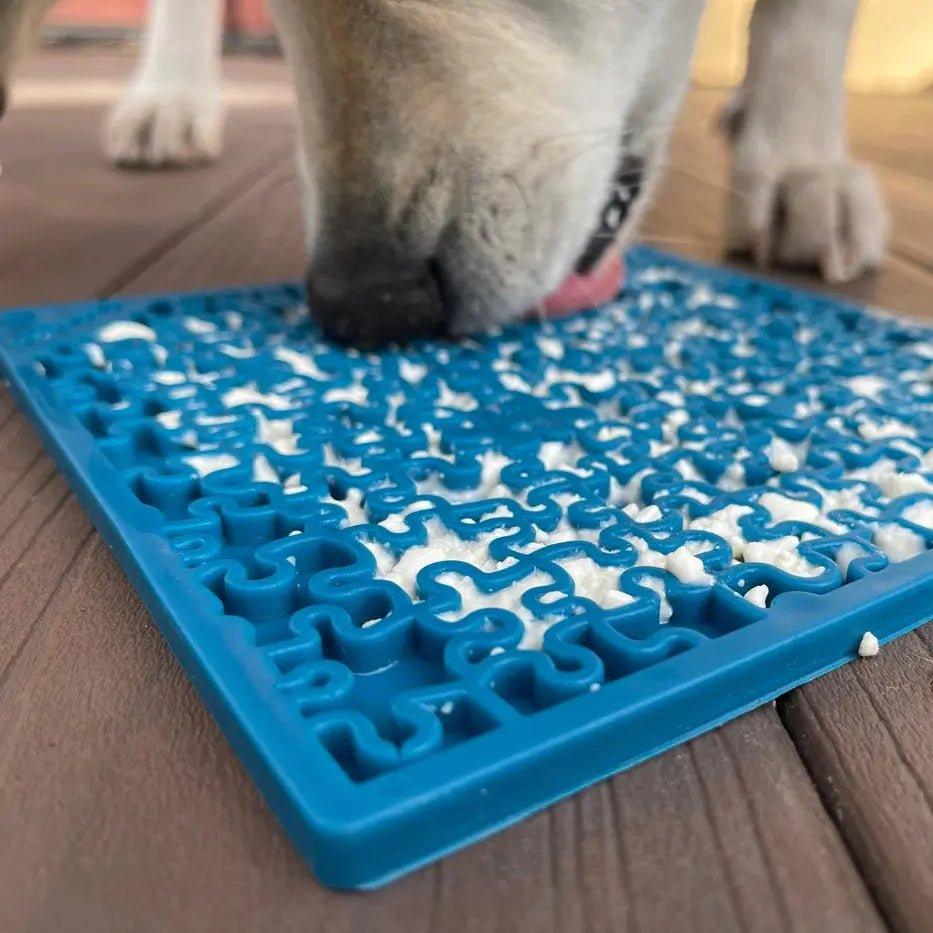 Tapis d'enrichissement pour léchage Emat pour scie sauteuse Biscuit Rex